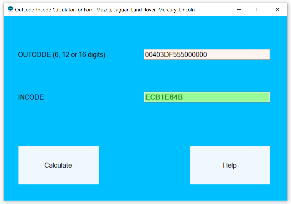 get ford as built data