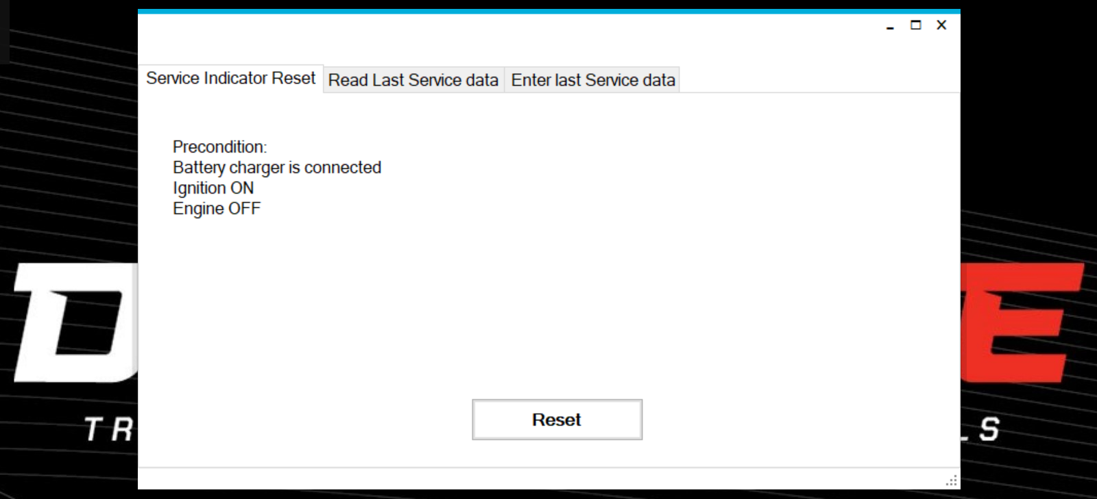 3_Service reset with today's date and current kilometers.png